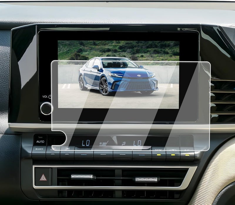 EcoZen 2026 Toyota Camry Screen Protector - For 2025-2026 Camry 8-Inch Navigation Screen - 9H Hardness Tempered Glass HD 2025-2026 Toyota Camry(LE/SE/Nightshade) Accessories Anti-Fingerprints - Image 1